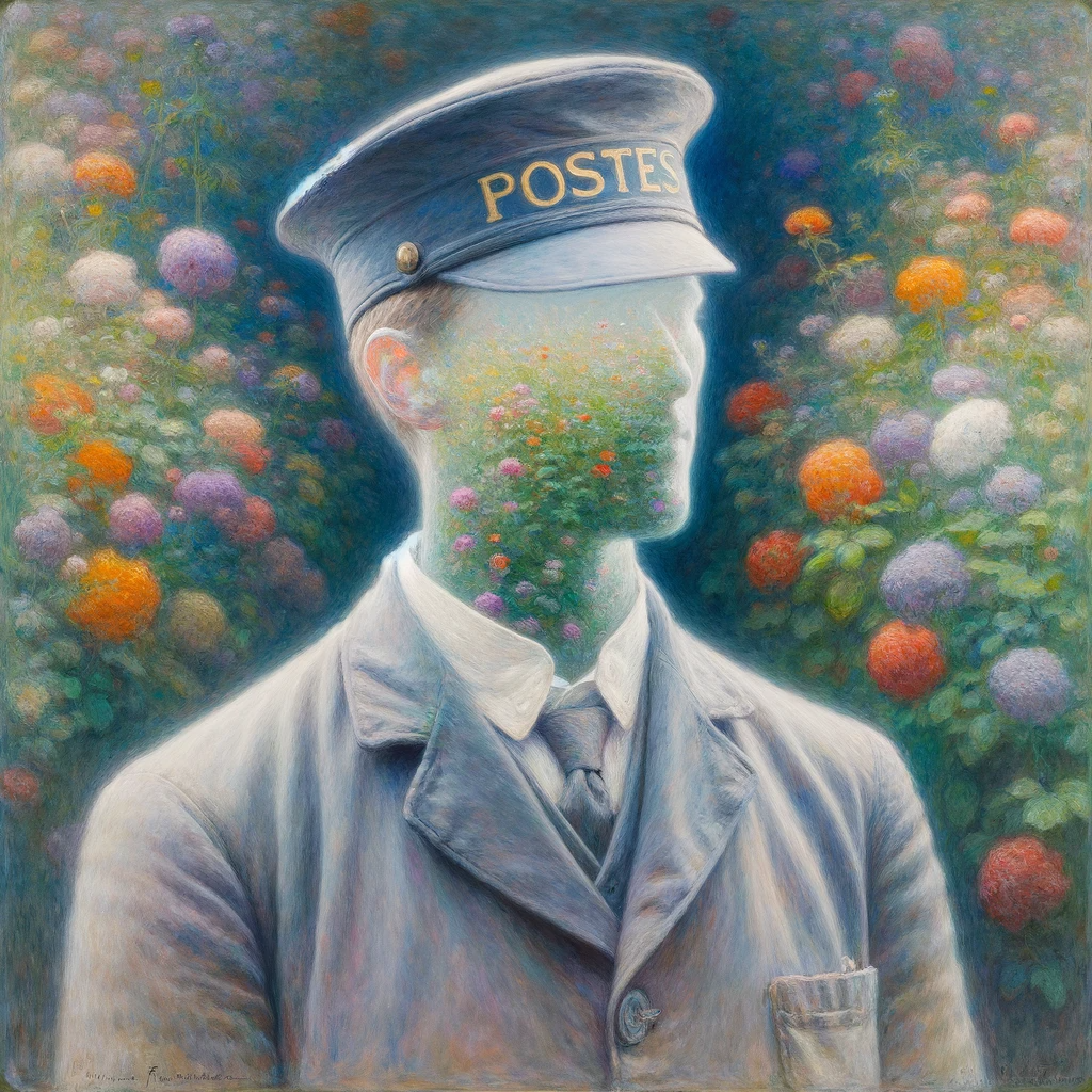 DALL·E-2023-12-27-13.54.23—A-portrait-of-a-postman,-translucent-and-ethereal-in-appearance,-suggesting-the-form-of-a-ghost.-His-uniform-is-faintly-visible,-with-the-cap-reading-.png